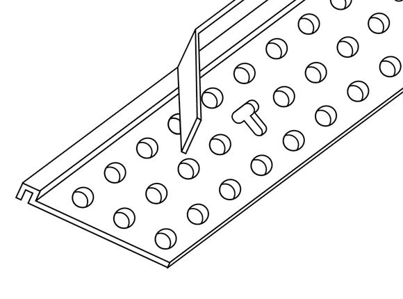9000 trimtex flat bead tearaway 3000mm
